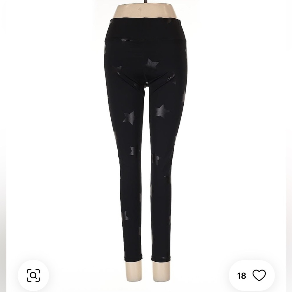 TEREZ Black Leggings with Star Design size small - Picture 2 of 3